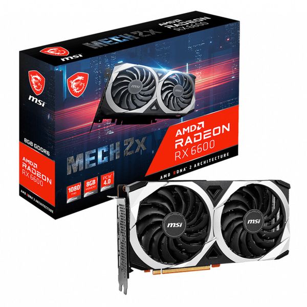 کارت گرافیک ام اس آی مدل Radeon RX 6600 XT MECH 2X 8G