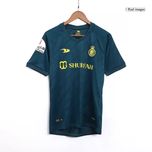تی شرت  آستین کوتاه ورزشی مردانه مدل النصر عربستان پلیری کد Away 2023