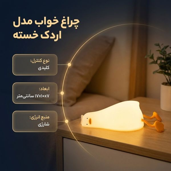 چراغ خواب مدل اردک