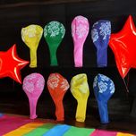 بادکنک مدل مختلط بسته 25 عددی