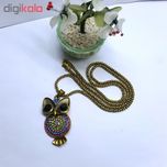 گردنبند زنانه طرح جغد کد TJ001