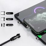 کابل شارژ مگنتی سه کاره Yesido CA68 | Type-C، Lightning و Micro
