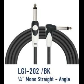 KIRLIN CABLE LGI-202/6M (1/4 MONO STRAGHT-ANGLE)