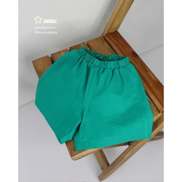 ست تاپ و شورتک ماریا رنگ سبز