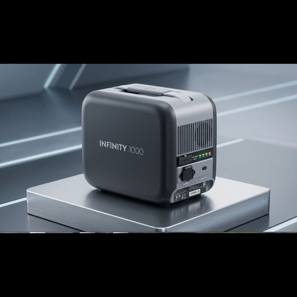 پاور استیشن Growatt INFINITY 1000 | ظرفیت 1004Wh و توان 600 وات- کد شناسه محصول:PE-1019