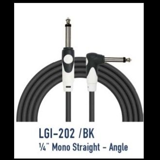 KIRLIN CABLE LGI-202/3M (1/4 MONO STRAGHT-ANGLE)