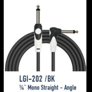 KIRLIN CABLE LGI-202/10M (1/4 MONO STRAGHT-ANGLE)
