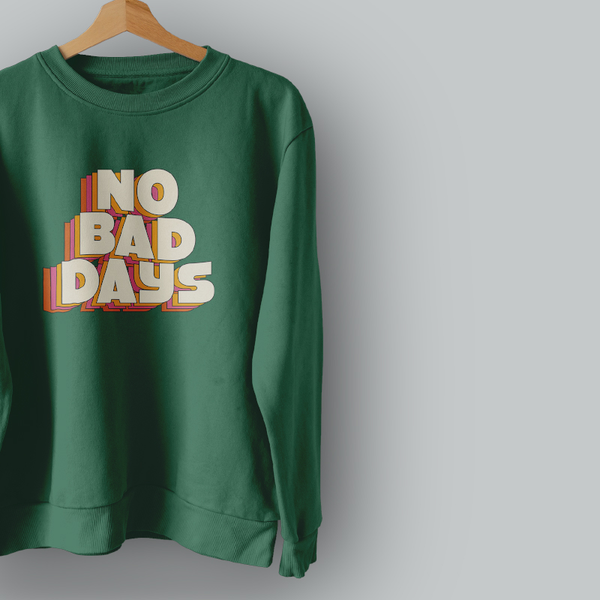 ست بلوز و شلوار یونیکس 4 تا 12 سال طرح NO BAD DAYS