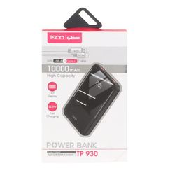 پاوربانک (فست شارژ) TSCO 22.5W 10000mAh مدل TP 930 - مشکی