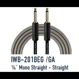 KIRLIN CABLE IWB-201 BFG/6M (1/4 MONO STRAGHT-ANGLE)