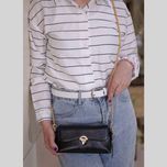 کیف مجلسی چرم دخترانه کد 1677