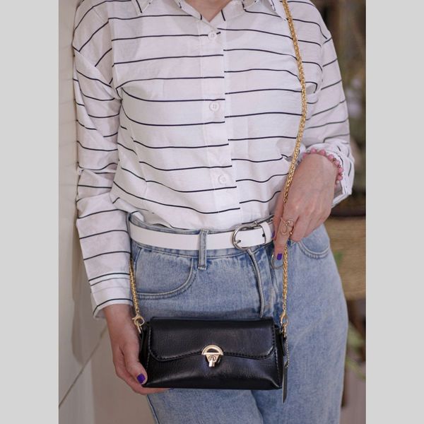 کیف مجلسی چرم دخترانه کد 1677