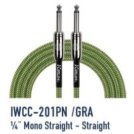 KIRLIN CABLE IWCC-201 PN/3M (1/4 MONO STRAGHT)