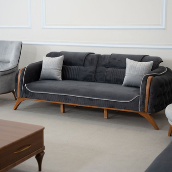 مبل راحتی هشت نفره تختخواب شو مدل اورانوس