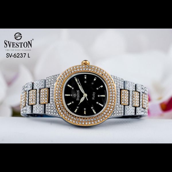 ساعت سویستون مدل 6237 زنانه نگین دار