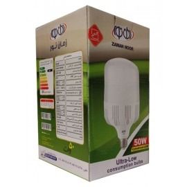 لامپ ال ای دی 50 وات زمان نور