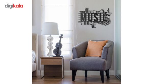 استیکر چوبی آتینو طرح Music