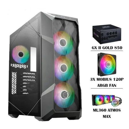 CASE TD500 MAX ARGB BUNDLE Power+Cooling
