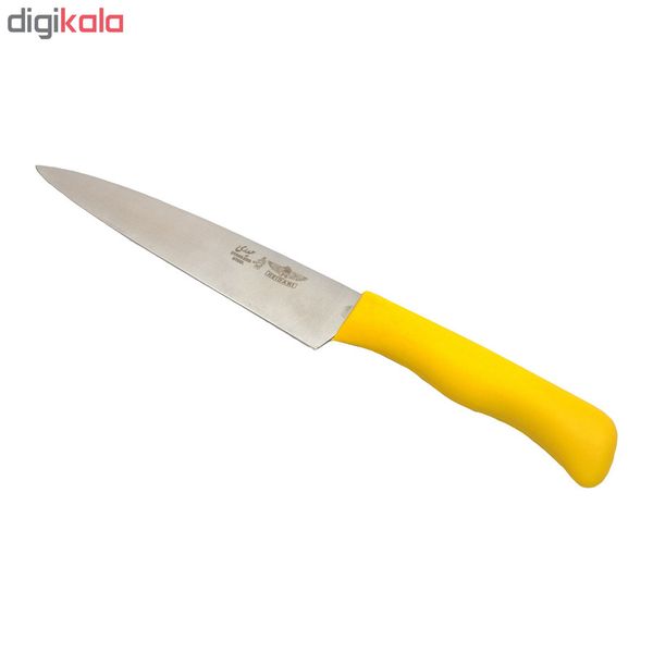چاقو آشپزخانه حیدری مدل راسته ای طرح المانی