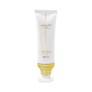 کرم ضدآفتاب +SPF50 بی رنگ مناسب انواع پوست لدورا کر 80 میلی لیتر