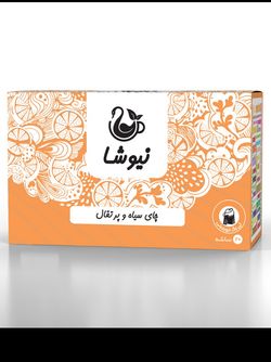 مخلوط چای سیاه و پرتقال کیسه ای نیوشا (20 عددی)