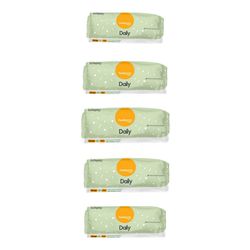 نوار بهداشتی پنبه ریز مدل مشبک مجموعه 5 عددی