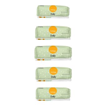 نوار بهداشتی پنبه ریز مدل مشبک مجموعه 5 عددی