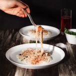 بشقاب غذاخوری زی مدل فرم اس بسته 6 عددی