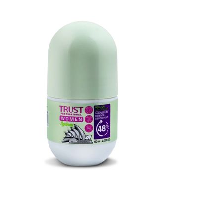 لوسیون خوشبوکننده (مام رول) زنانه تراست مدل سیدنی. 60 میلی لیتر