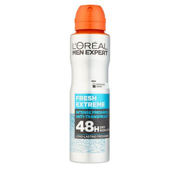 اسپری ضدتعریق مردانه لورآل مدل Fresh Extreme حجم 250 میلی‌لیتر