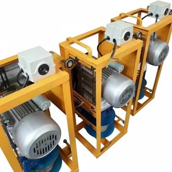 بالابر ساختمانی 300 کیلویی تکفاز موتور چینی 3 اسب تکفاز 1400 دور