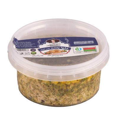 حلوا پسته ای شکرریز