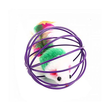 اسباب بازی گربه مدل موش در قفس