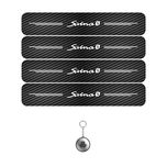 برچسب پارکابی مهدیار طرح کربن کد LCE0044 مناسب برای ساینا اس مجموعه 4 عددی به همراه جاکلیدی