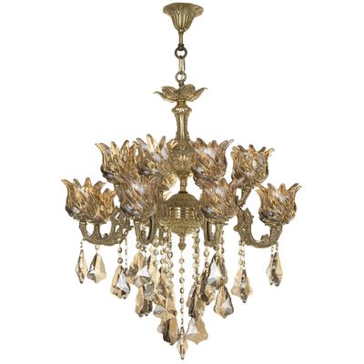 لوستر 16 شعله شاهان تک کد B/8816