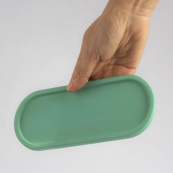 سینی سرو سنگ مصنوعی طرح بیضی