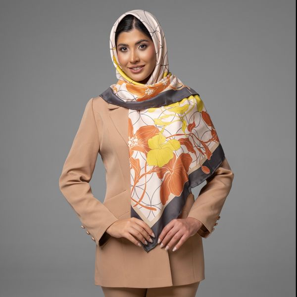 روسری چلچراغ های سوسن