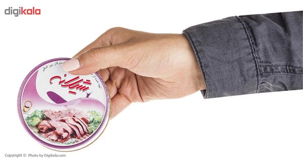 کنسرو ماهی تون در روغن شیلانه مقدار 180 گرم بسته 24عدد