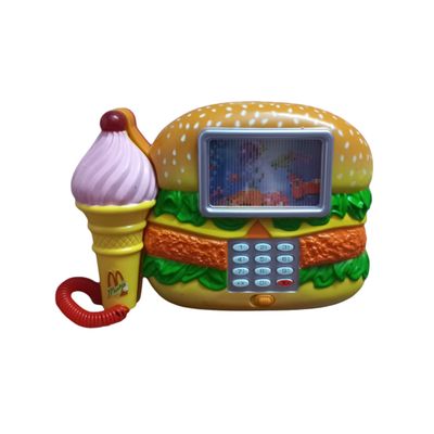 ست اسباب بازی لوازم خانه مدل تلفن همبرگر
