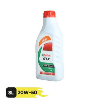 روغن موتور خودرو کاسترول GTX 20W50 SL حجم 1 لیتر