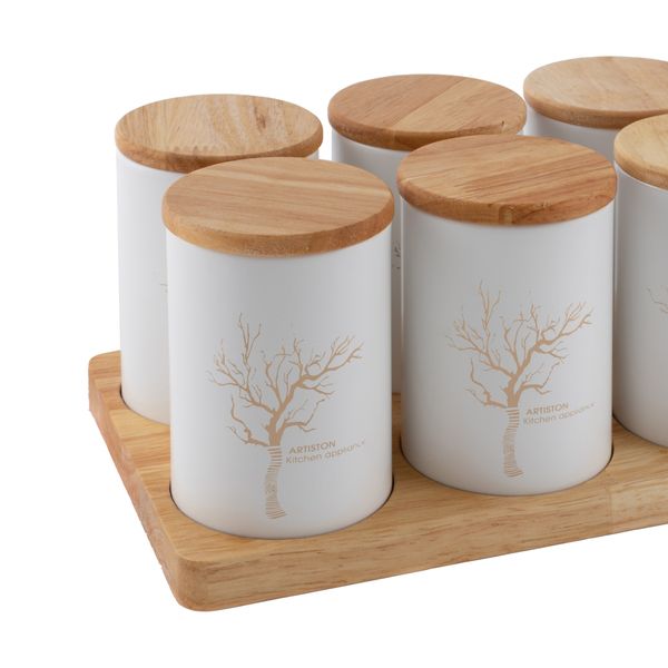 جای ادویه 7 پارچه آرتیستون صنعت مدل 7614