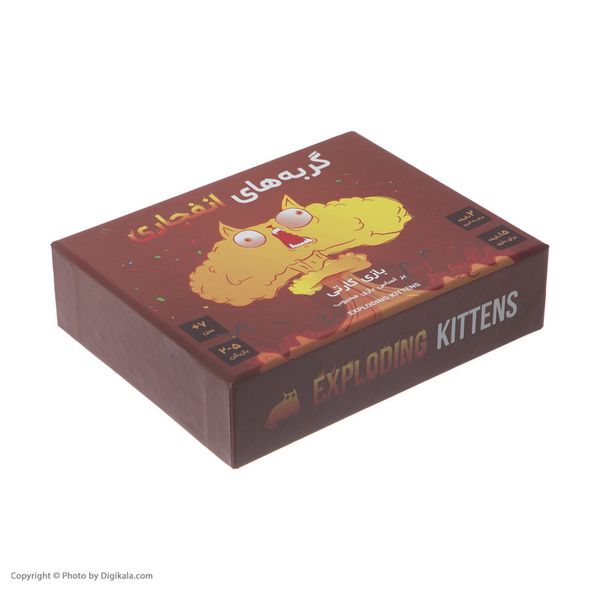 بازی فکری فندقچه مدل گربه های انفجاری