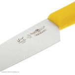 چاقو آشپزخانه حیدری مدل راسته ای دسته پلاستیک سایز 2