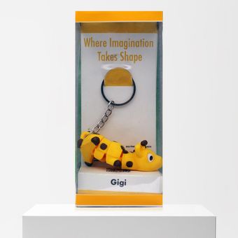 جاکلیدی مفصل دار و متحرک طرح زرافه ( Gigi)