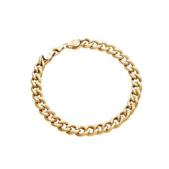 دستبند طلا 18 عیار مردانه گالری طلای مریم اکرمی مدل کارتیه