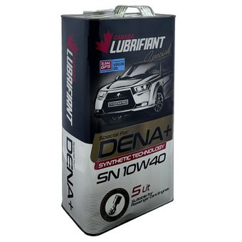 روغن موتور خودرو بنزینی کانادا لوبریفنت مدل 10W40 SN حجم 5 لیتر