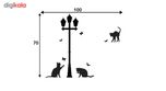 استیکر سالسو طرح Cats Pley