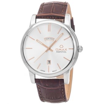 ساعت مچی عقربهای کوارتز مردانه اوماکس مدل pg03p65io