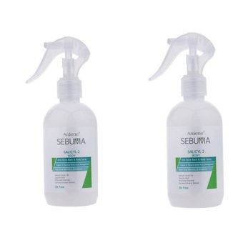 اسپری ضد جوش بدن آردن سبوما مدل SALICYL2 مناسب برای پوست چرب حجم 250 میلی لیتر بسته 2 عددی