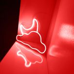 تابلو نئون فلکسی طرح ابر و ماه مدل A1